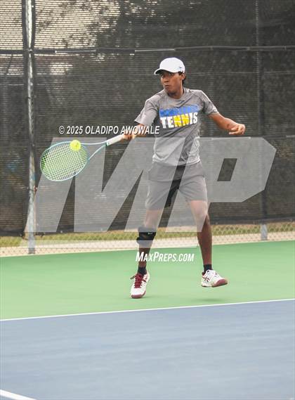 Thumbnail 2 in UIL 3A Boys Tennis (Round of Sixteen) photogallery.