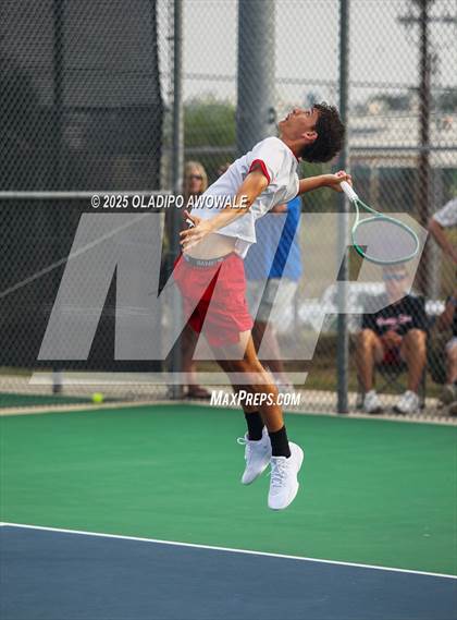 Thumbnail 1 in UIL 3A Boys Tennis (Round of Sixteen) photogallery.