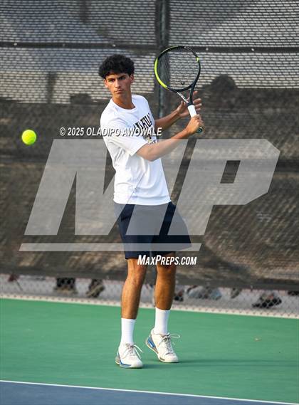 Thumbnail 1 in UIL 3A Boys Tennis (Round of Sixteen) photogallery.