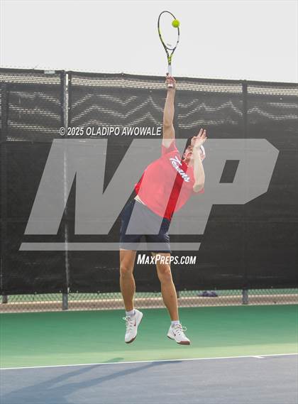 Thumbnail 2 in UIL 3A Boys Tennis (Round of Sixteen) photogallery.