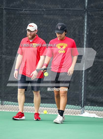 Thumbnail 3 in UIL 3A Boys Tennis (Round of Sixteen) photogallery.