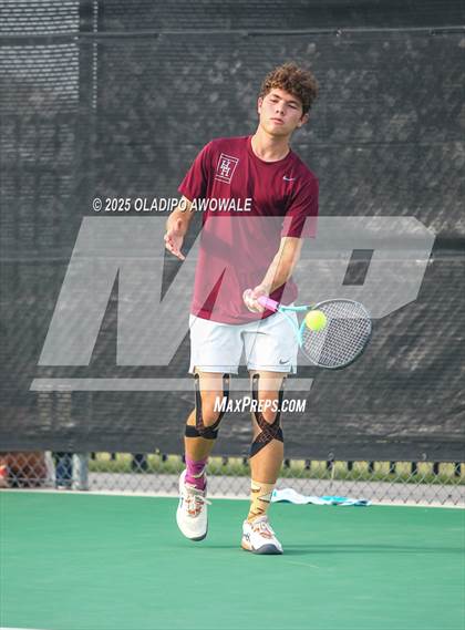 Thumbnail 2 in UIL 3A Boys Tennis (Round of Sixteen) photogallery.