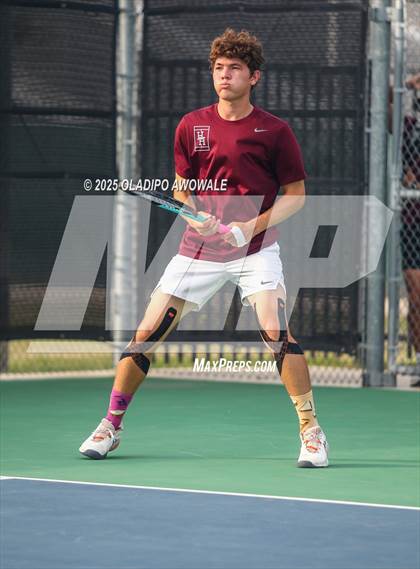 Thumbnail 2 in UIL 3A Boys Tennis (Round of Sixteen) photogallery.
