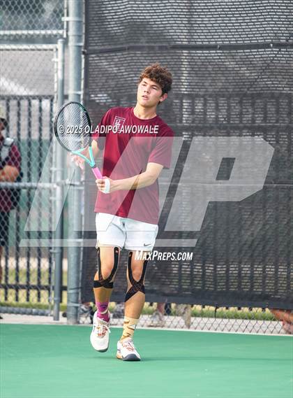 Thumbnail 2 in UIL 3A Boys Tennis (Round of Sixteen) photogallery.