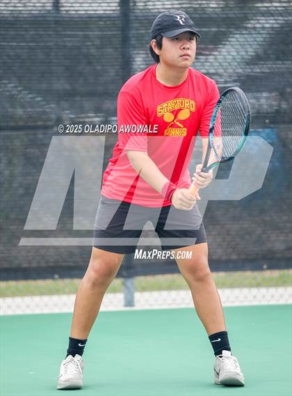 Thumbnail 2 in UIL 3A Boys Tennis (Round of Sixteen) photogallery.