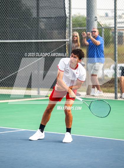 Thumbnail 1 in UIL 3A Boys Tennis (Round of Sixteen) photogallery.