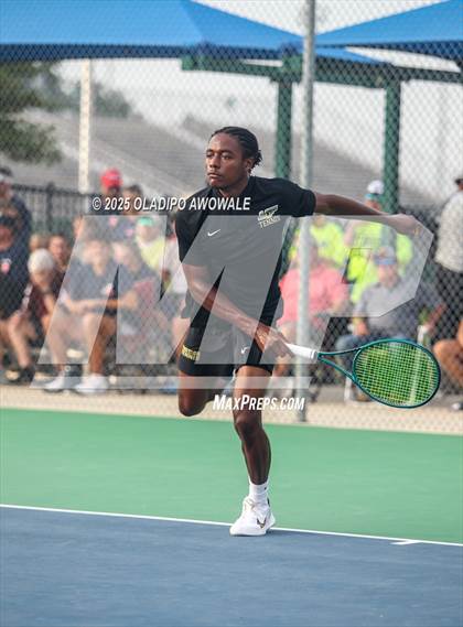 Thumbnail 2 in UIL 3A Boys Tennis (Round of Sixteen) photogallery.