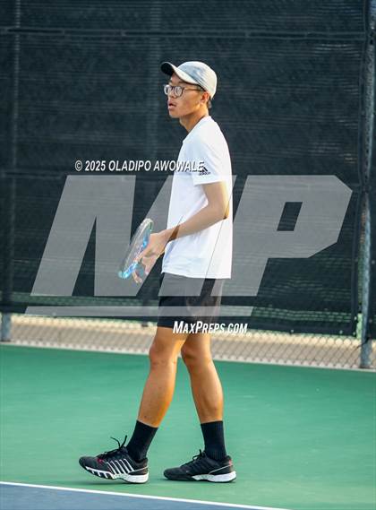 Thumbnail 2 in UIL 3A Boys Tennis (Round of Sixteen) photogallery.