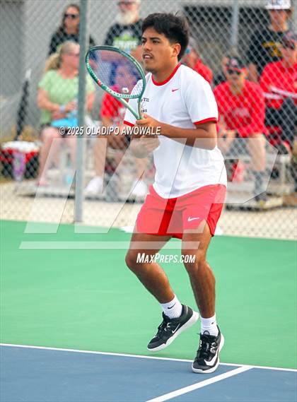 Thumbnail 3 in UIL 3A Boys Tennis (Round of Sixteen) photogallery.