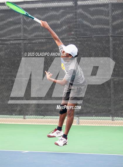 Thumbnail 3 in UIL 3A Boys Tennis (Round of Sixteen) photogallery.