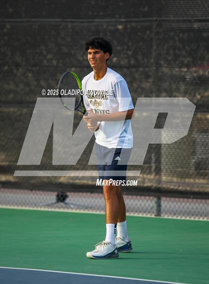 Thumbnail 2 in UIL 3A Boys Tennis (Round of Sixteen) photogallery.