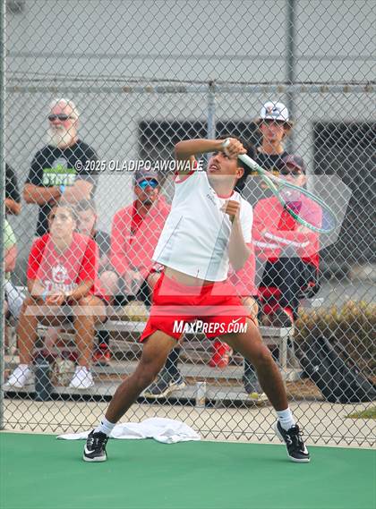 Thumbnail 3 in UIL 3A Boys Tennis (Round of Sixteen) photogallery.
