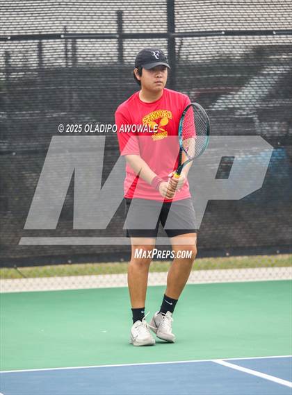 Thumbnail 3 in UIL 3A Boys Tennis (Round of Sixteen) photogallery.