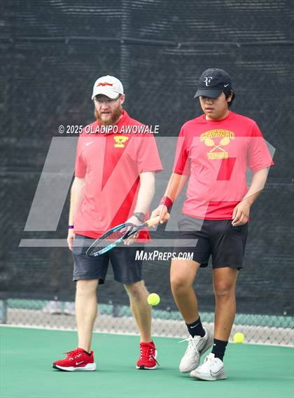 Thumbnail 1 in UIL 3A Boys Tennis (Round of Sixteen) photogallery.