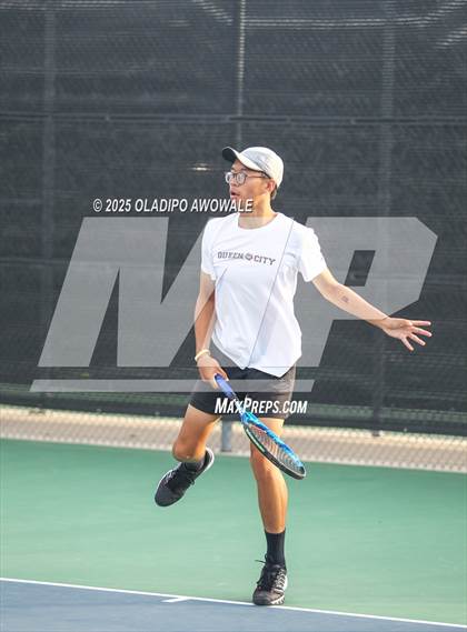 Thumbnail 2 in UIL 3A Boys Tennis (Round of Sixteen) photogallery.
