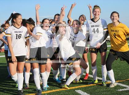 Thumbnail 2 in Ben Holt College Prep Academy vs. Buckingham Charter (SJS D6 Final) photogallery.