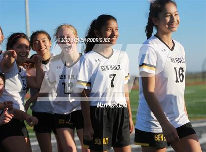 Thumbnail 2 in Ben Holt College Prep Academy vs. Buckingham Charter (SJS D6 Final) photogallery.