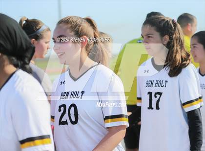Thumbnail 2 in Ben Holt College Prep Academy vs. Buckingham Charter (SJS D6 Final) photogallery.