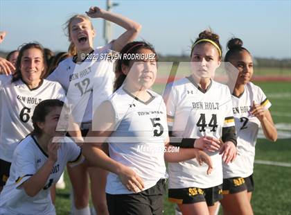 Thumbnail 2 in Ben Holt College Prep Academy vs. Buckingham Charter (SJS D6 Final) photogallery.