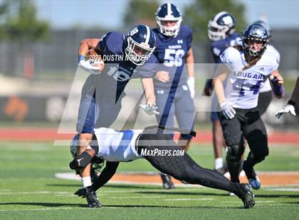 Thumbnail 2 in College Station vs. Smithson Valley (UIL Football 5A Division 1 Region III Semifinal) photogallery.