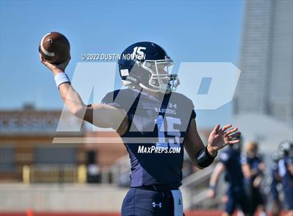 Thumbnail 2 in College Station vs. Smithson Valley (UIL Football 5A Division 1 Region III Semifinal) photogallery.