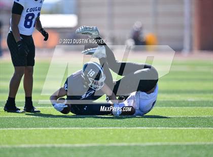 Thumbnail 2 in College Station vs. Smithson Valley (UIL Football 5A Division 1 Region III Semifinal) photogallery.