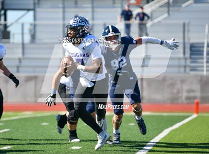 Thumbnail 2 in College Station vs. Smithson Valley (UIL Football 5A Division 1 Region III Semifinal) photogallery.