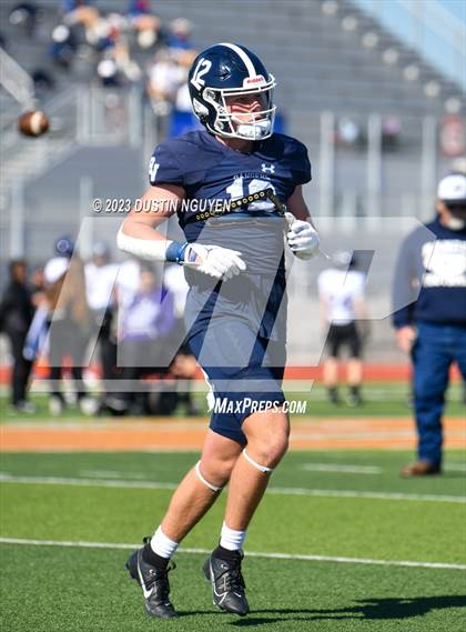 Thumbnail 2 in College Station vs. Smithson Valley (UIL Football 5A Division 1 Region III Semifinal) photogallery.