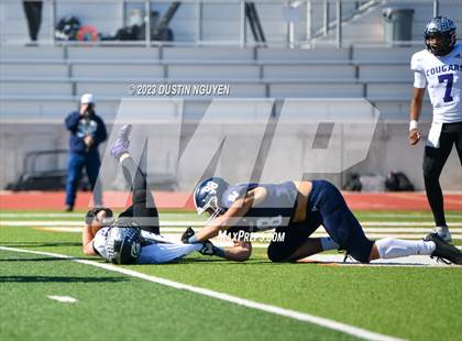 Thumbnail 3 in College Station vs. Smithson Valley (UIL Football 5A Division 1 Region III Semifinal) photogallery.