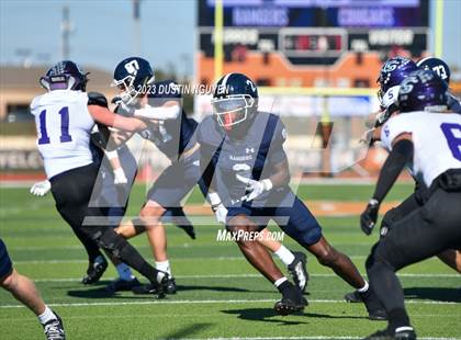 Thumbnail 3 in College Station vs. Smithson Valley (UIL Football 5A Division 1 Region III Semifinal) photogallery.