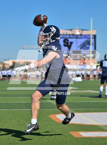 Thumbnail 3 in College Station vs. Smithson Valley (UIL Football 5A Division 1 Region III Semifinal) photogallery.