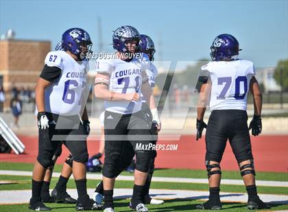 Thumbnail 2 in College Station vs. Smithson Valley (UIL Football 5A Division 1 Region III Semifinal) photogallery.