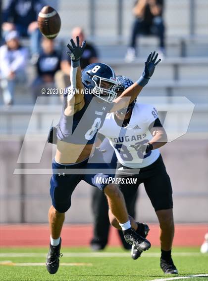 Thumbnail 2 in College Station vs. Smithson Valley (UIL Football 5A Division 1 Region III Semifinal) photogallery.
