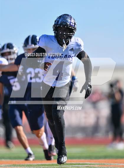 Thumbnail 3 in College Station vs. Smithson Valley (UIL Football 5A Division 1 Region III Semifinal) photogallery.