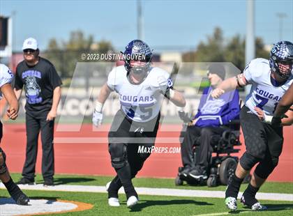 Thumbnail 2 in College Station vs. Smithson Valley (UIL Football 5A Division 1 Region III Semifinal) photogallery.