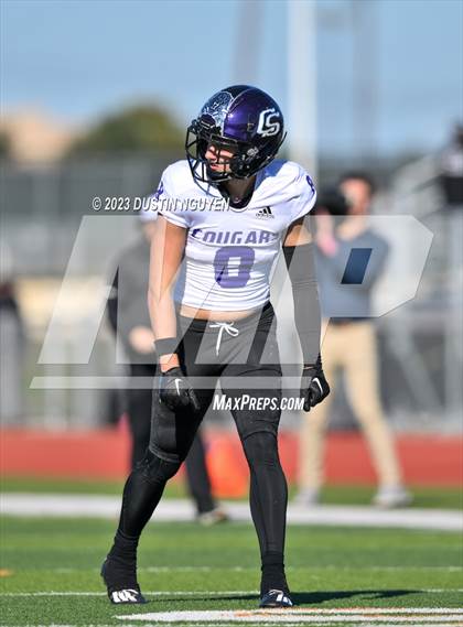 Thumbnail 2 in College Station vs. Smithson Valley (UIL Football 5A Division 1 Region III Semifinal) photogallery.