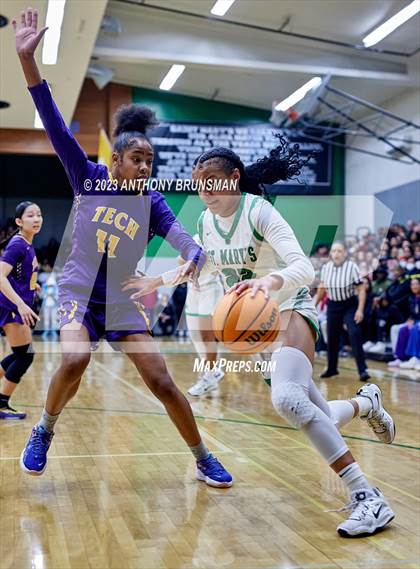 Thumbnail 3 in Oakland Tech @ St. Mary's (CIF NorCal D2 Final) photogallery.