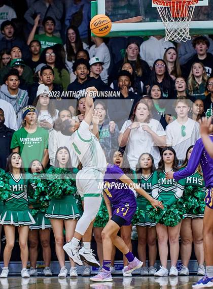 Thumbnail 3 in Oakland Tech @ St. Mary's (CIF NorCal D2 Final) photogallery.