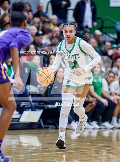 Thumbnail 2 in Oakland Tech @ St. Mary's (CIF NorCal D2 Final) photogallery.