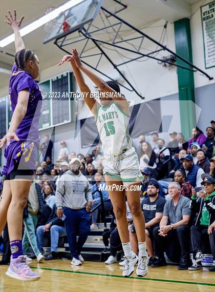 Thumbnail 1 in Oakland Tech @ St. Mary's (CIF NorCal D2 Final) photogallery.