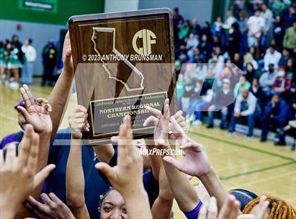 Thumbnail 2 in Oakland Tech @ St. Mary's (CIF NorCal D2 Final) photogallery.