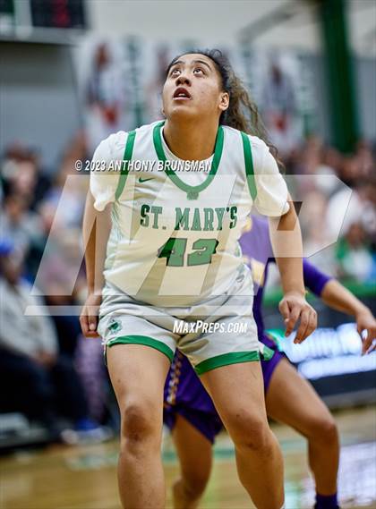 Thumbnail 1 in Oakland Tech @ St. Mary's (CIF NorCal D2 Final) photogallery.