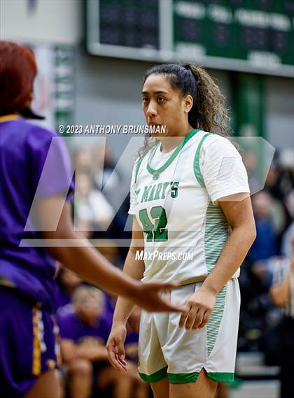 Thumbnail 1 in Oakland Tech @ St. Mary's (CIF NorCal D2 Final) photogallery.