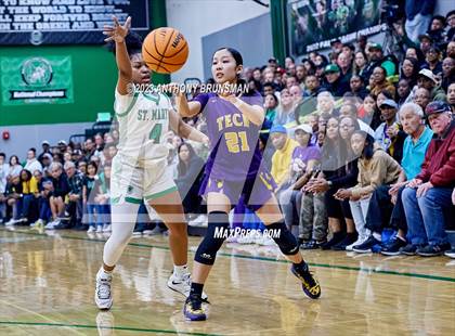 Thumbnail 3 in Oakland Tech @ St. Mary's (CIF NorCal D2 Final) photogallery.