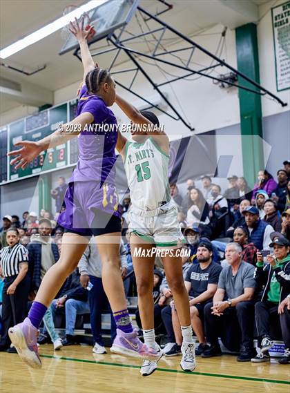 Thumbnail 2 in Oakland Tech @ St. Mary's (CIF NorCal D2 Final) photogallery.