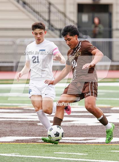 Thumbnail 3 in Lincoln @ Saint Francis (CIFCCS D1 Quarterfinals) photogallery.