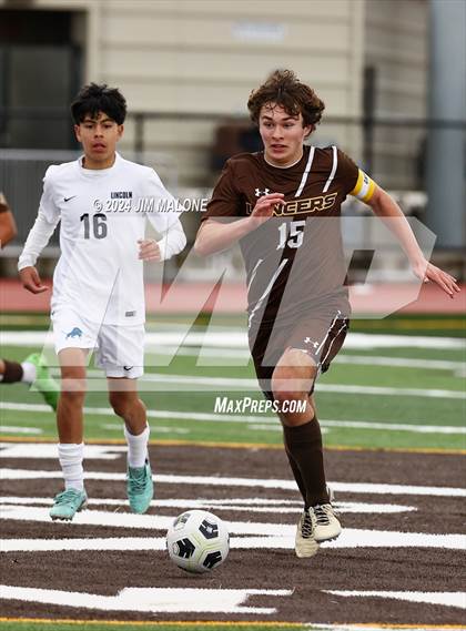 Thumbnail 2 in Lincoln @ Saint Francis (CIFCCS D1 Quarterfinals) photogallery.