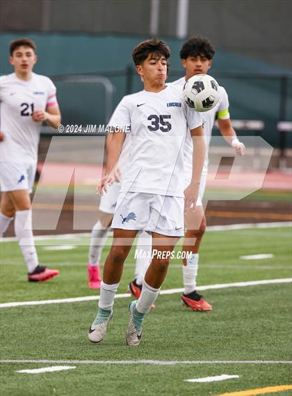 Thumbnail 2 in Lincoln @ Saint Francis (CIFCCS D1 Quarterfinals) photogallery.