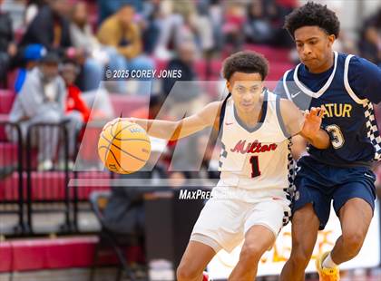 Thumbnail 1 in Milton vs Decatur (Hard In The Paint) photogallery.