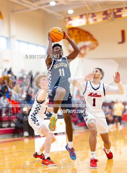 Thumbnail 1 in Milton vs Decatur (Hard In The Paint) photogallery.